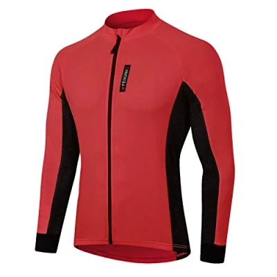 Imagen de MEETWEE Maillot Ciclismo Hombre, Bicicleta De para Jersey Manga Corta Cómodo Respirable Secado Rápido