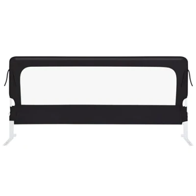 Imagen de barandilla de Seguridad para niños portátil, Cama Viaje, Plegable y fijación Segura, colchones más 180 cm Longitud 10 23 Grosor, * 70 26cm Negro