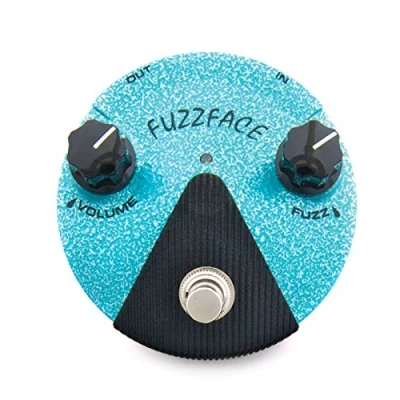 Imagen de dunlop Ffm3 jim electronics Fuzz face mini distorsión Serie turquesa.