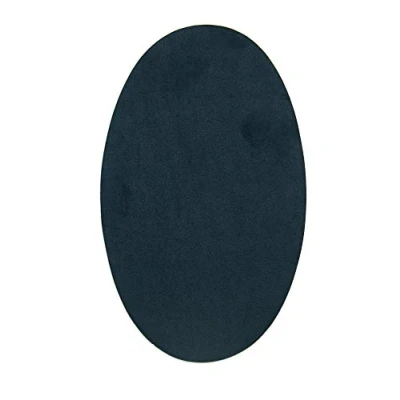 Imagen de 2 rodilleras de Ante color Marino termoadhesivas para planchar. Coderas proteger tu ropa y reparación pantalones, chaquetas, jerseys, camisas. 16 x 10 cm. Ref. 90
