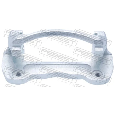Imagen de FEBEST 0477C KB4F Soporte de Pinzas Freno Eje delantero MITSUBISHI: L200 / Triton IV Camión plataforma Chasis, PAJERO SPORT 2