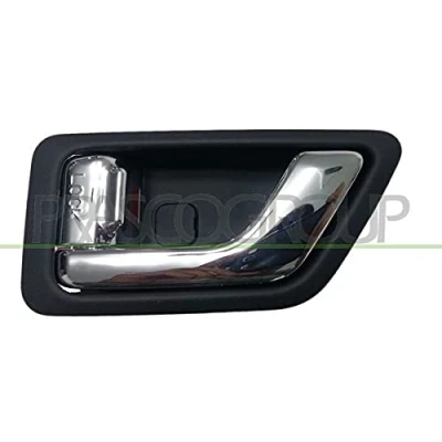 Imagen de PRASCO HN3308406 Manecilla de Puerta interior, Delante, izquierda cromo/negro HYUNDAI: Getz