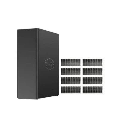 Imagen de TERRAMASTER SSD F8 Plus NAS Almacenamiento Core i3 8 Thread CPU, 16GB DDR5 RAM, Puerto 10GbE, Conectado a Red del tamaño de la Palma Mano Rendimiento(sin Disco)