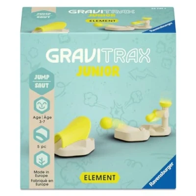 Imagen de Ravensburger 23749 GraviTrax Junior Element Jump, Pista de canicas para niños a Partir 3 años