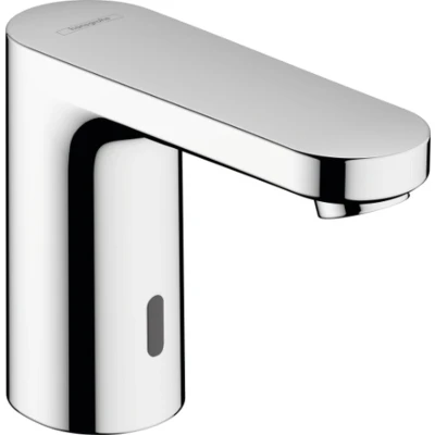 Imagen de hansgrohe Vernis Blend Mezclador electrónico de lavabo con pila 6V y regulación temperatura programable, cromo, 71502000