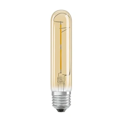 Imagen de Lámpara Osram LED Vintage Edition 1906, en forma de tubo con casquillo E27, no regulable, 2,5 vatios, blanco claro y cálido 2400 Kelvin, 1 paquete