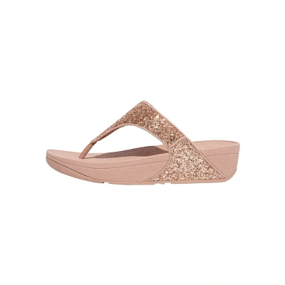 Imagen de Fitflop LULU Glitter Sandalias de dedo, Mujer, Talla: 36, Rose gold Zapatos