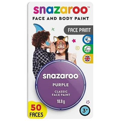 Imagen de Snazaroo Face Paint 18ml Purple (Maquillaje/Pintura de Cara)