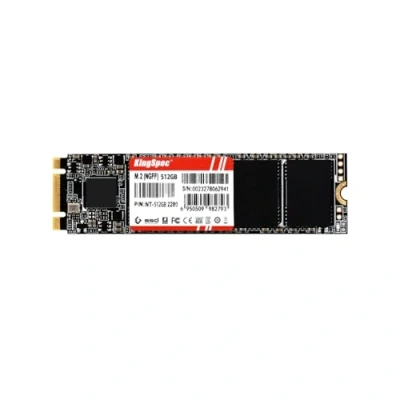 Imagen de Kingspec SSD 512GB, M.2 SATA 2280 3D NAND Flash, Unidad de Estado sólido Interna para portátil y sobremesa