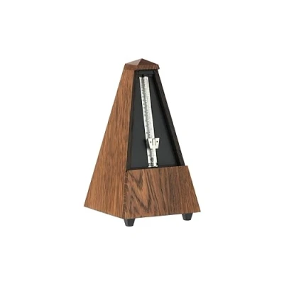 Imagen de Wittner 903730 Metrónomo Piramidal cuerpo de madera color roble marrón mate