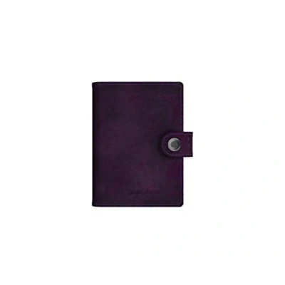 Imagen de Ledlenser Cartera Lite Wallet, Matte Deep Wine, protección RFID integrada, luz LED recargable, 150 lúmenes, tarjetero (documentos de identidad, tarjetas del banco…), USB C, funda para tarjetas, cuero