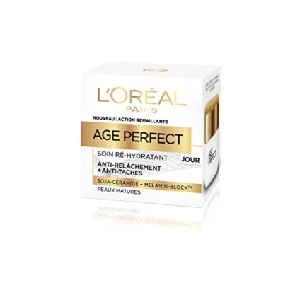 Imagen de L&#039;Oréal Paris Age Perfect Soin Jour Ré Hydratant Anti Relâchement &amp; Tâches Peaux Matures 50 mL