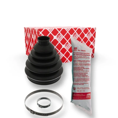 Imagen de FEBI BILSTEIN 38347 Fuelle Palier Eje delantero, lado de rueda Termoplástico VOLKSWAGEN: Golf 4, New Beetle Hatchback, SEAT: Leon I Hatchback