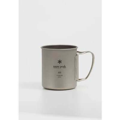 Imagen de Snow Peak Taza de titanio una sola pared (MG 142), color gris