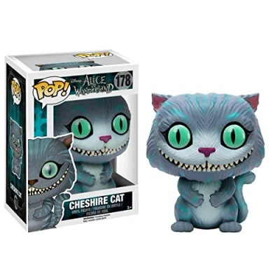 Imagen de Funko Pop! Disney: Alice Chessur Cheshire Cat In Wonderland Figura de Vinilo Coleccionable Idea Regalo Mercancia Oficial Juguetes para Niños y Adultos Movies Fans