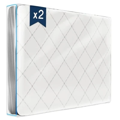 Imagen de Dreamzie Fundas de plastico para Colchones 160x200 cm (Espesor 30 cm) Lote 2 Funda colchon mudanza con Cremallera Pack Mudanza, Protector Colchón, Almacenamiento, Mudanzas