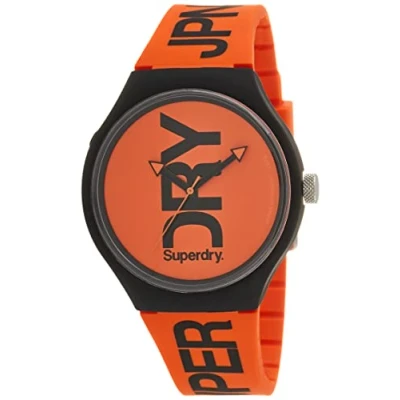 Imagen de Superdry Reloj Analogico para Hombre de Cuarzo con Correa en Silicona SYG189OB