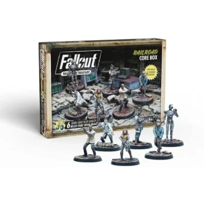 Imagen de Modiphius Entertainment Fallout Wasteland Warfare Railroad: Core Box Miniatures Unpainted