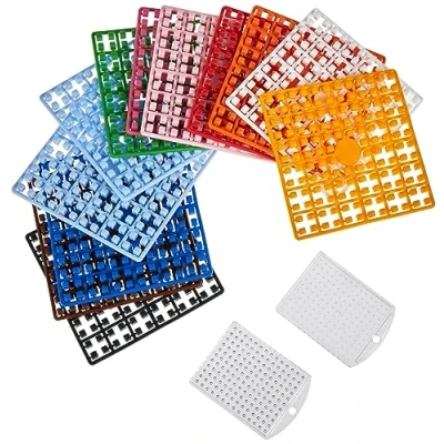Imagen de Pracht Creatives Hobby Pixel P90064 12501 Divertido Set Huevo, estupendo Regalo de Pascua para niños, con 3 Mariposas, Pollito y Conejito, Multicolor, One Size