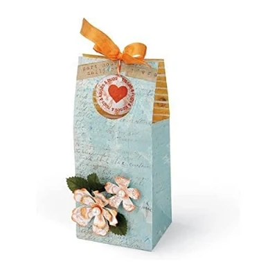 Imagen de Sizzix Bigz Pro Troquel Bag Treat w / Windows y Flores