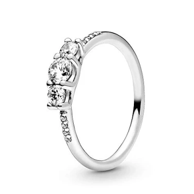 Imagen de PANDORA Anillo 196242CZ 50 Mujer plata circonita
