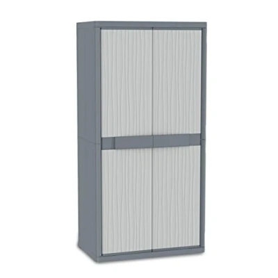 Imagen de Terry, Jumbo 3900 UW, Armario exterior 2 Puertas, Divisor Vertical, 4 Estantes Internos. 89,7x53,7x180 cm