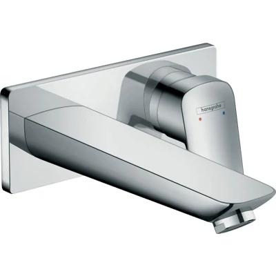 Imagen de Hansgrohe 71220000 Logis grifo de lavabo empotrado, caño 195mm, cromo