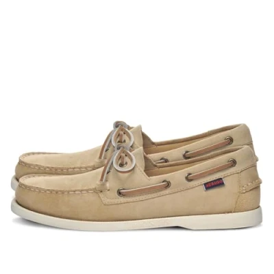 Imagen de Sebago Docksides Portland Flesh OUT Náuticos, Hombre, Talla: 44, Beige/camel Zapatos