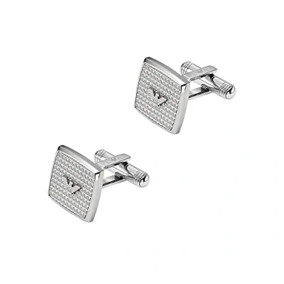 Imagen de Emporio Armani EGS2989040 Necklaces, Silver, Length: 15MM, Width: Height: 19.5MM para Hombre
