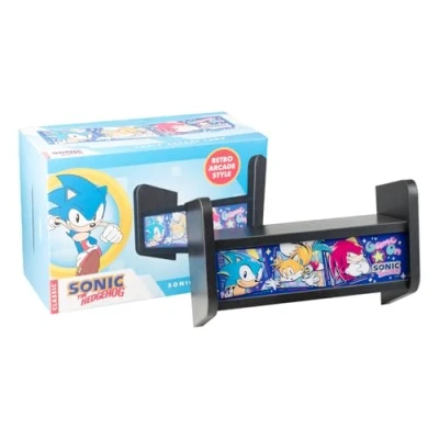 Imagen de Grupo Erik Lámpara pared Arcade Gaming Sonic Estanteria Con Soporte videojuegos The Hedhehog escritorio l Accesorios Gaming, Decoracion habitación