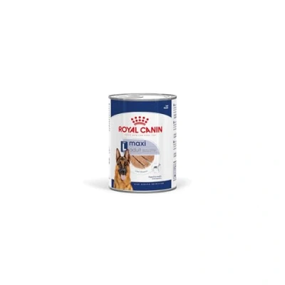 Imagen de Royal Canin Maxi Adult 12 x 410 g Alimento Completo para Perros Grandes Adultos (26 44 kg) Comida húmeda Rica en nutrientes y equilibrada con proteínas Altamente digestibles