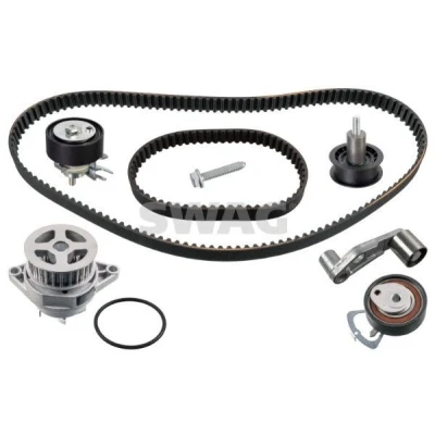 Imagen de SWAG 30 94 5131 bomba de agua + Kit Distribucion con 130, 58 VOLKSWAGEN: Golf 4, 4 Variant, Bora Berlina, AUDI: A2