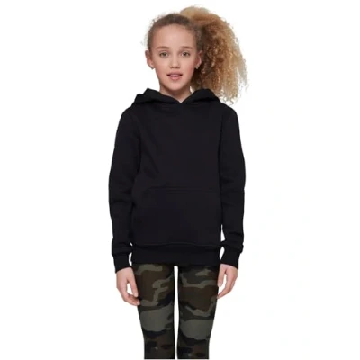 Imagen de Build Your Brand By117 basic Kids Hoody Sudadera con Capucha, Negro, 110 116 para Niños