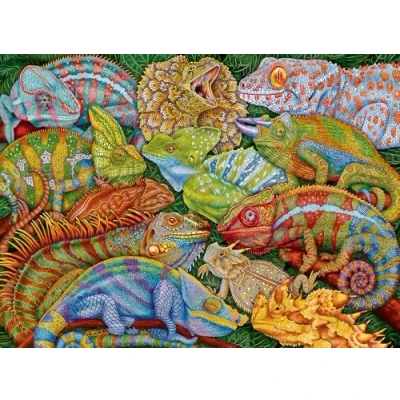 Imagen de Ravensburger Infantil 12004103 Fascinantes Reptiles Puzzle para niños a Partir de 9 años, con 300 Piezas en Formato XXL