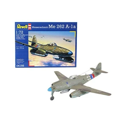 Imagen de Revell Modellbausatz 04166 Messerschmitt Me 262 A1a escala 1:72 [importado de Alemania]