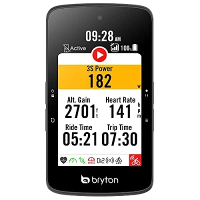 Imagen de Bryton GPS Rider S800 T Accesorios Bici, Adultos Unisex, Multicolor (Multicolor), Talla Única