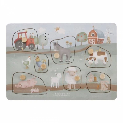 Imagen de Puzzle con Sonido Little Farm