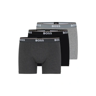 Imagen de BOSS Power 3 PACK Culotte, Hombre, Talla: Large, Open grey