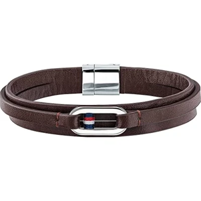 Imagen de Tommy Hilfiger Casual CORE Pulsera, Hombre, Talla: One Size, Braun
