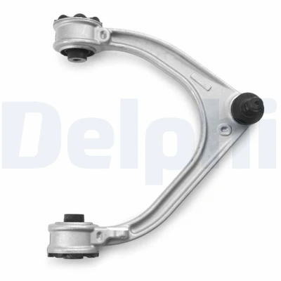 Imagen de DELPHI TC4532 Barra oscilante, suspensión de ruedas con rótula suspensión/carga derecha, Eje delantero Brazo oscilante transversal Aluminio
