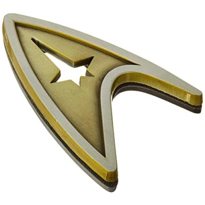 Imagen de Star Trek Beyond Replica 1/1 Magnetic Starfleet Command Division Badge Quantum Mechanix Replicas