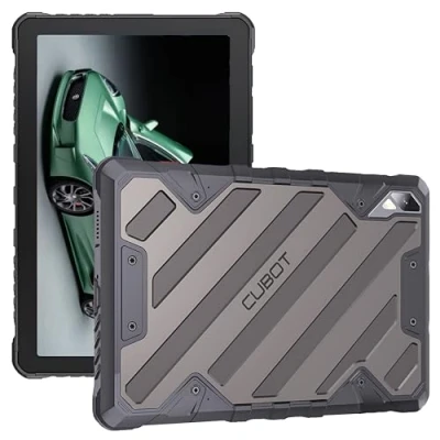 Imagen de Cubot Kingkong Tab 2 Tablet 10.95&quot; FHD+, 16GB RAM (8GB+8GB Ext.), 256GB ROM, 4G Dual SIM, Cámara 64MP, Batería 20400mAh, Android 14, Helio G99, Negro.