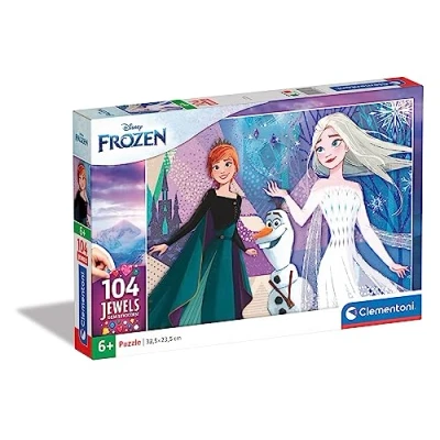 Imagen de Clementoni Disney Frozen 2 Puzzle de 104 Piezas Joyas (20182)