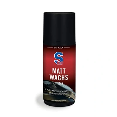 Imagen de DR. WACK S100 Matt cera Spray 250 ml Para motocicleta con efecto perla una protección duradera de la pintura Sellador pinturas mate y láminas Cuidado