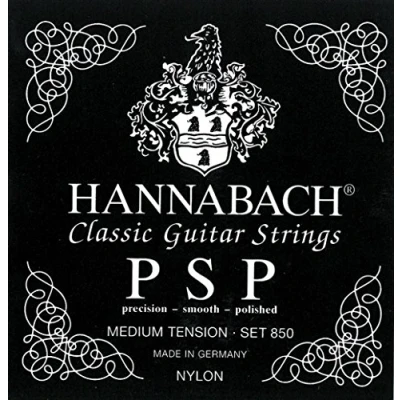 Imagen de Hannabach Cuerdas para guitarra clásica Serie 850 PSP Tensión Media cuerda suelta E6/Mi6