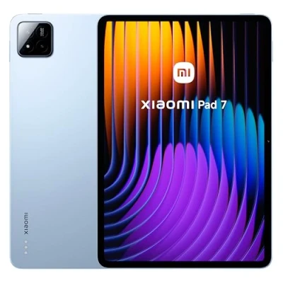 Imagen de Xiaomi Pad 7 Tablet de 11,2&quot; 3,2K (Snapdragon 7+ Gen 3, 8GB RAM, 128GB ROM, 4 Altavoces, WiFi 6E, batería 8850 mAh, Cargador no Incluido), Azul (Versión ES)