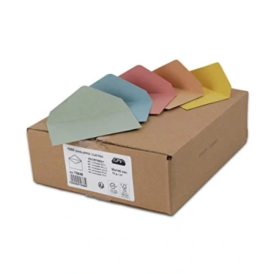 Imagen de GPV Sobres reciclados (90 x 140 mm, 75 g/m², 1000 unidades)