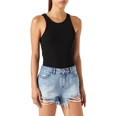 Imagen de ONLY Onlpacy Shorts vaqueros, Mujer, Talla: Large, Light blue denim