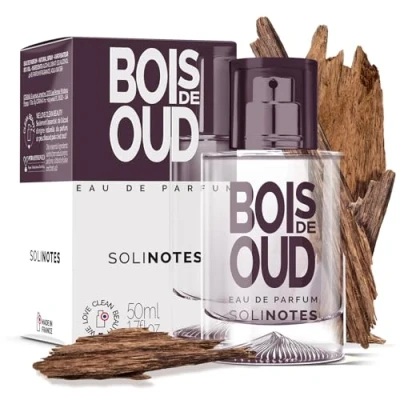 Imagen de SOLINOTES Oudwood Perfume para hombre Eau De Parfum Fragancia amaderada y fascinante Fabricado en Francia Vegano 50 ml