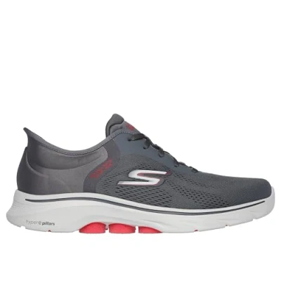 Imagen de Skechers Go Walk 7, Zapatillas de Deporte Hombre, Gris Oscuro, 41 EU